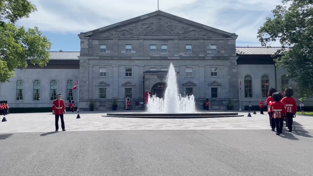 change guard ceremony at Rideau Hall