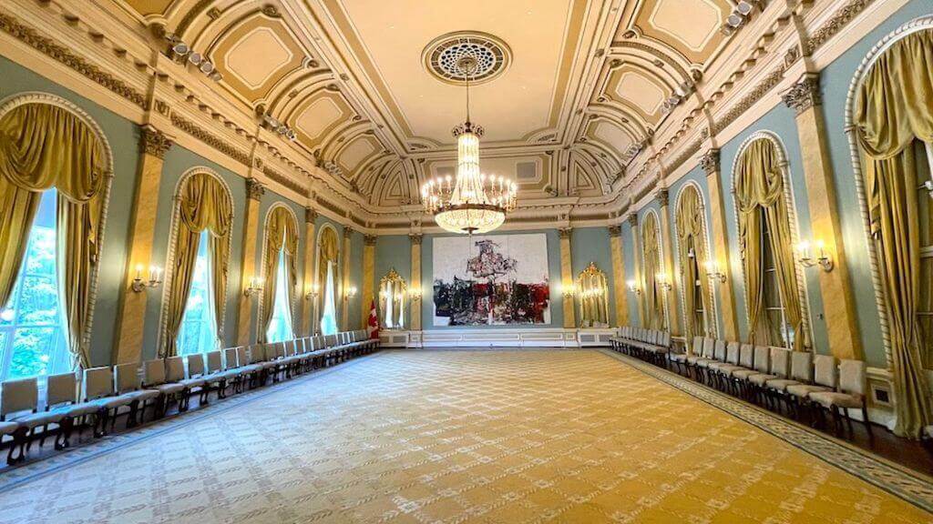 rideau hall ballroom