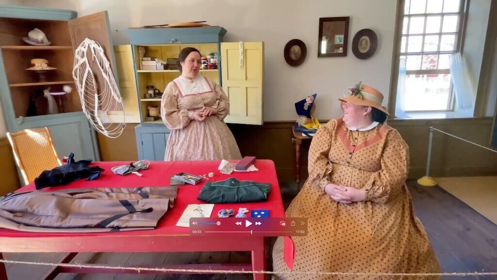 Upper Canada Village Dressmaker