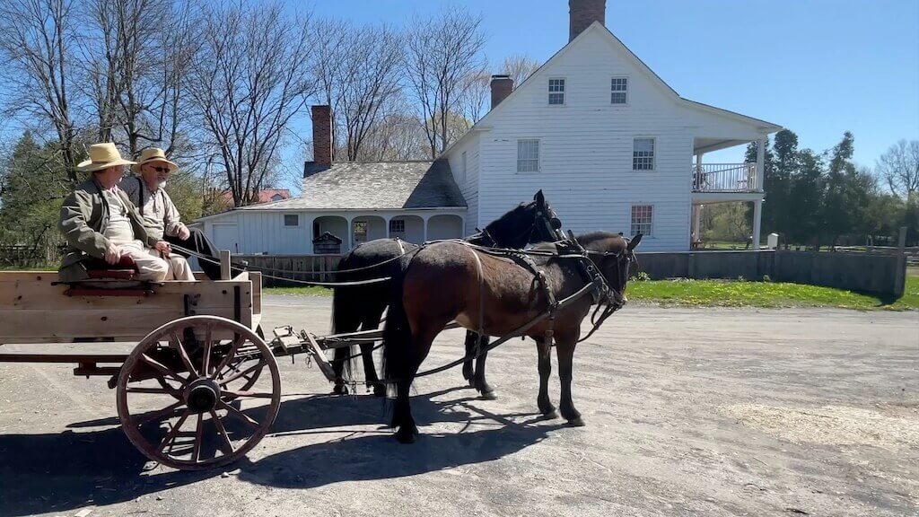 Upper Canada Village Horse Wagon